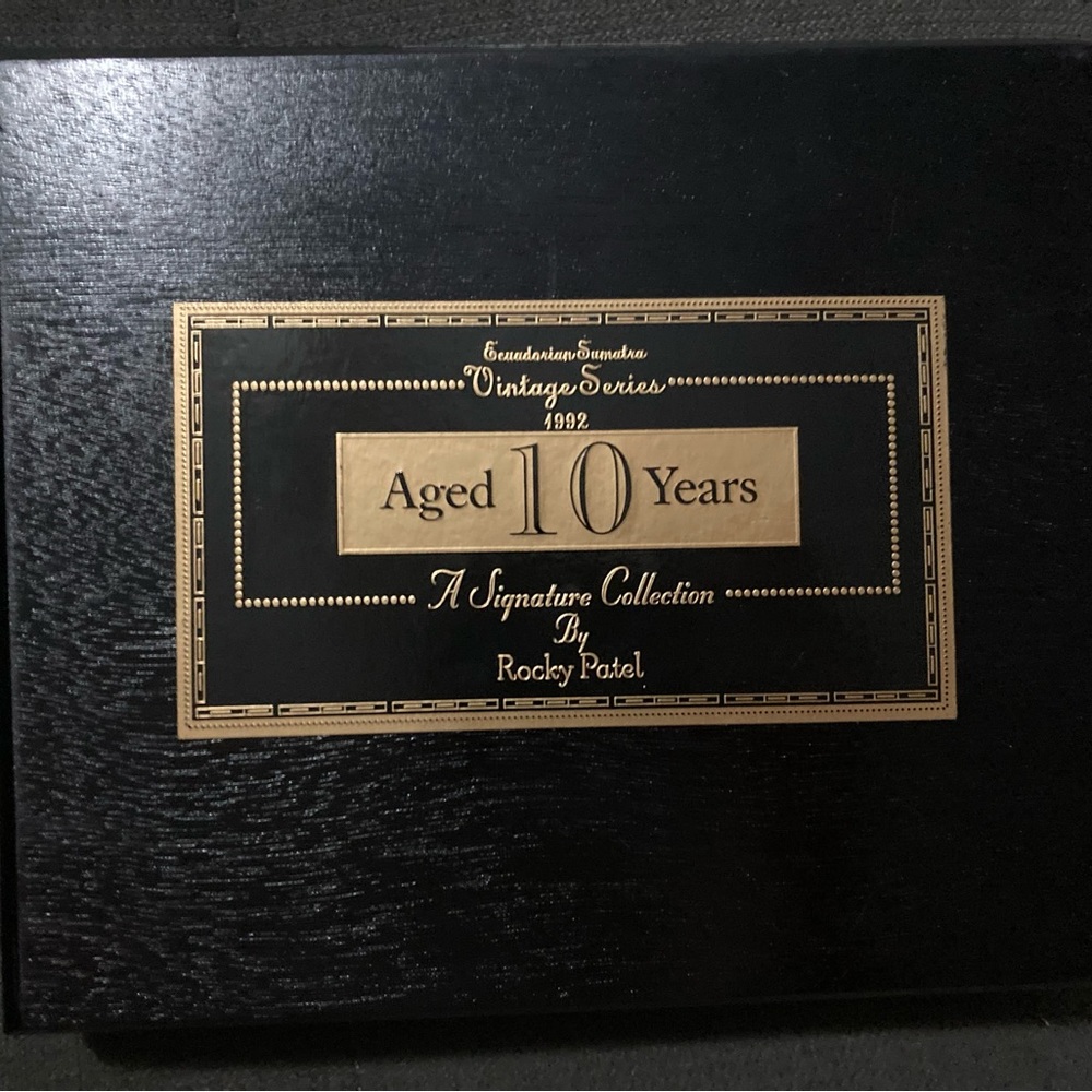 Wooden Cigar Box (Empty - No Tobacco contents within)